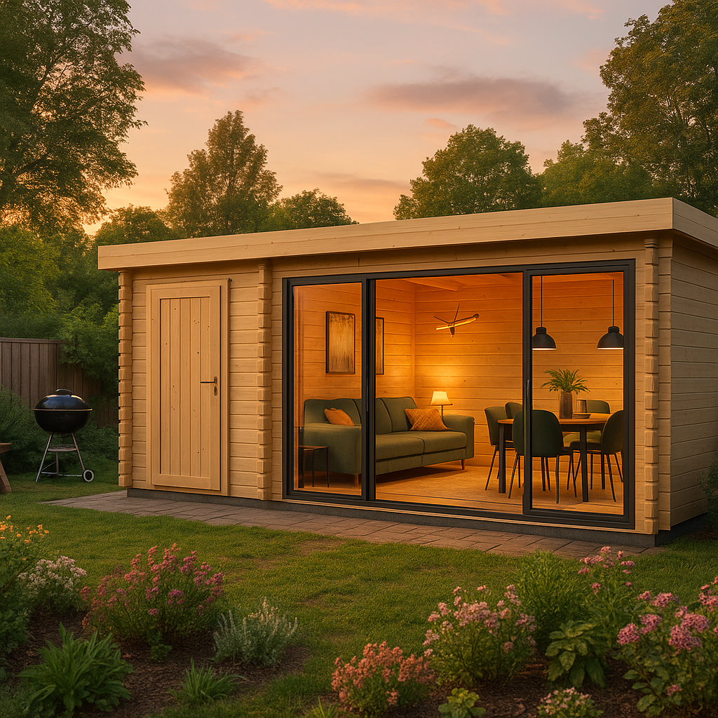 Fjordholz Gartenhaus Alu Concept 70 L
