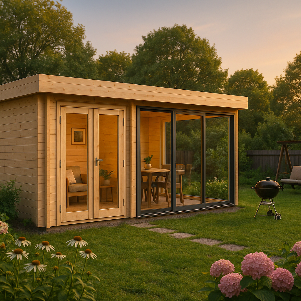 Fjordholz Gartenhaus Alu Concept 70 M Fjordholz Gartenhaus Alu Concept 70 M