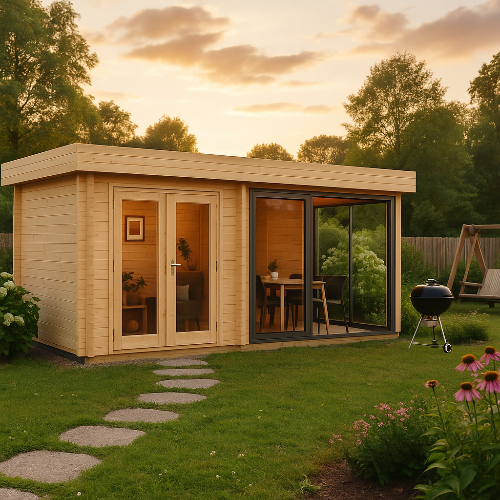 Fjordholz Gartenhaus Alu Concept 70 M Fjordholz Gartenhaus Alu Concept 70 M