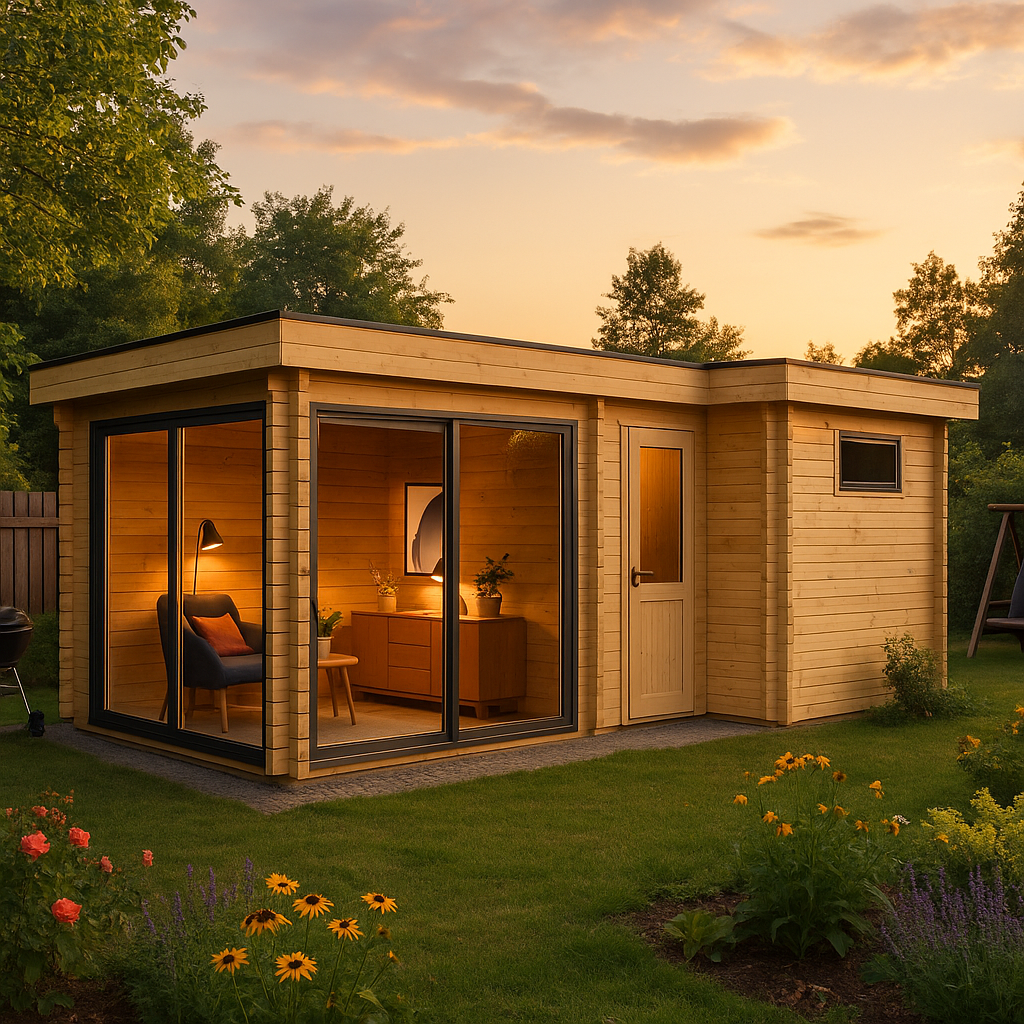 Fjordholz Gartenhaus Alu Concept 70 N Fjordholz Gartenhaus Alu Concept 70 N