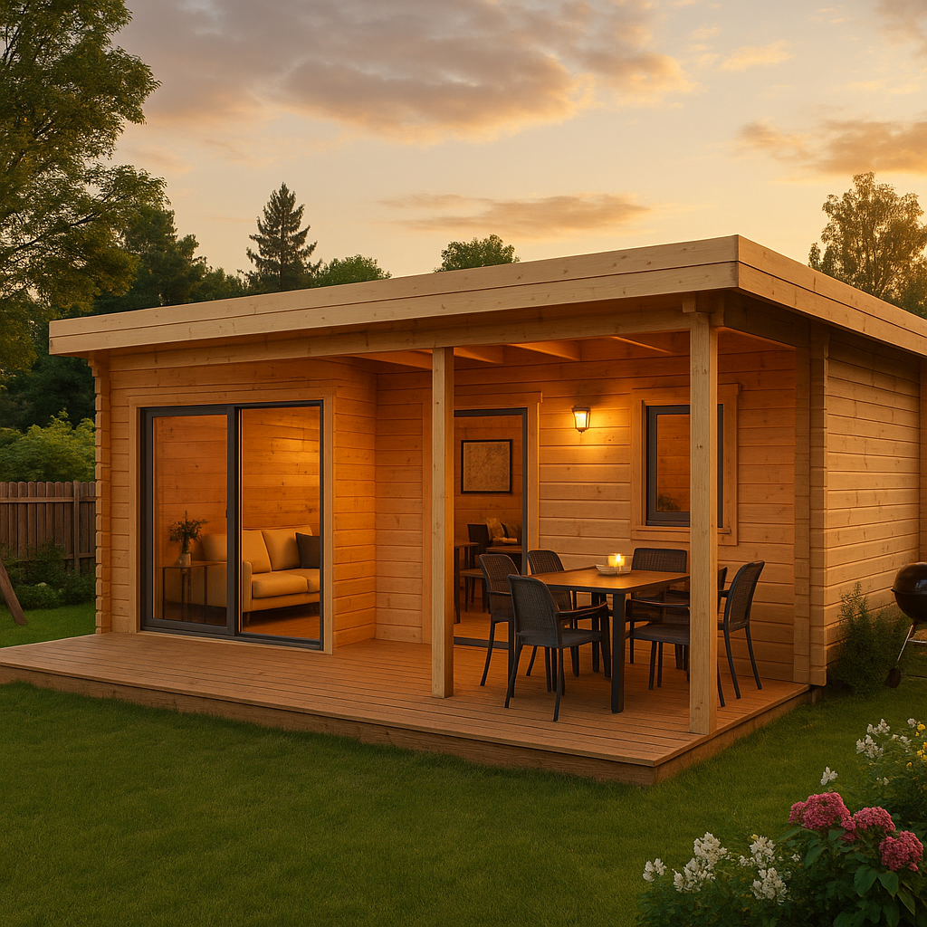 Fjordholz Gartenhaus Alu Concept 70 O Fjordholz Gartenhaus Alu Concept 70 O