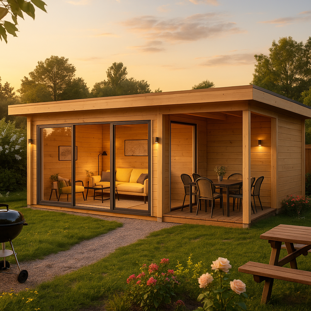 Fjordholz Gartenhaus Alu Concept 70 O Fjordholz Gartenhaus Alu Concept 70 O