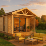 Fjordholz Gartenhaus Alu Concept Arosa 44 A