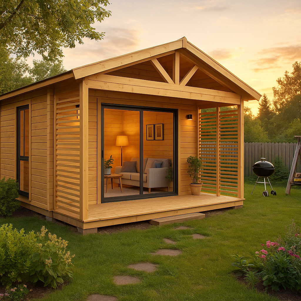 Fjordholz Gartenhaus  Alu Concept Arosa 44 B