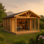 Fjordholz Gartenhaus Alu Concept Arosa 44 C
