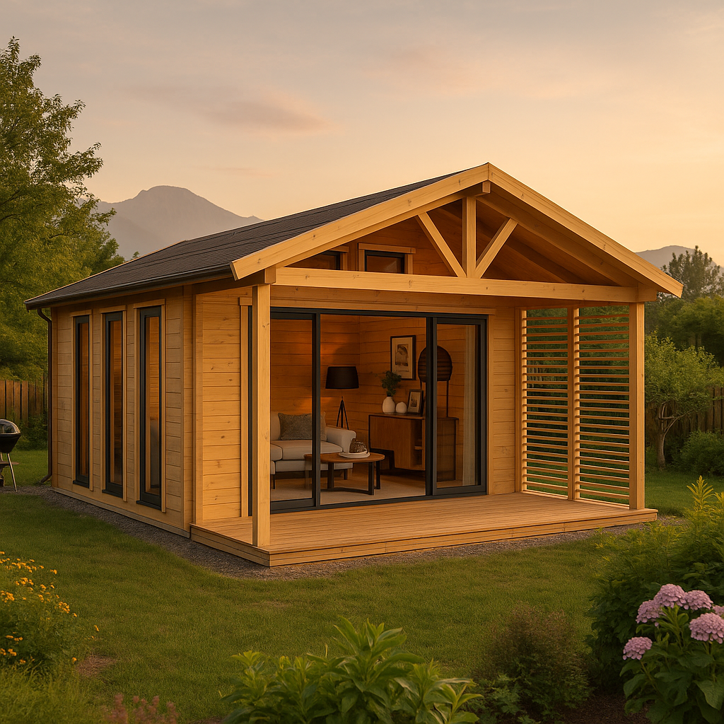 Fjordholz Gartenhaus Alu Concept Arosa 44 C| Rabatt: 26%