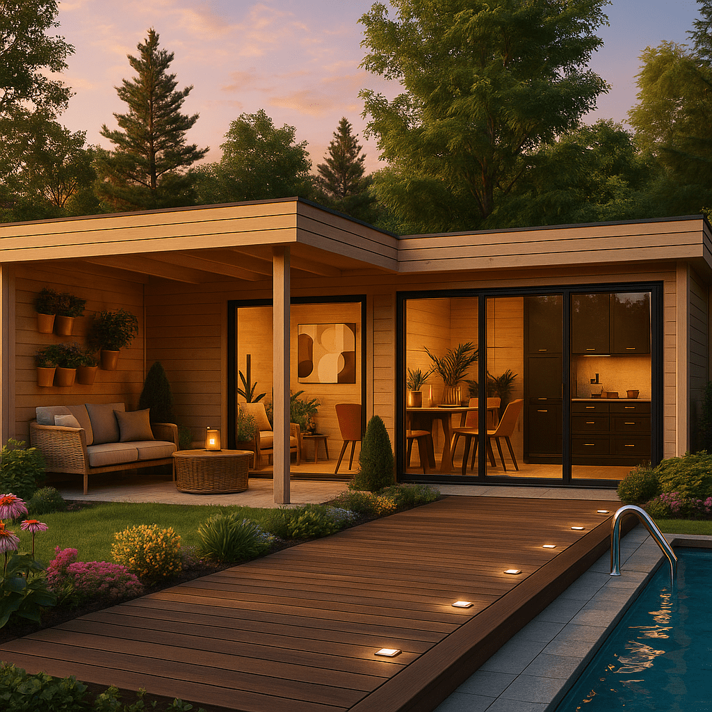 Fjordholz Gartenhaus Alu Concept Lasse 44 B| Rabatt: 26%|7x6m