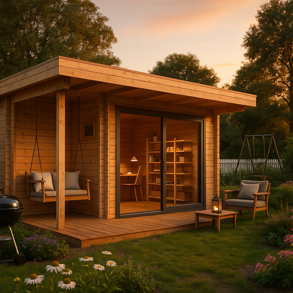 Fjordholz Gartenhaus Alu Concept Relax 44 A Fjordholz Gartenhaus Alu Concept Relax 44 A