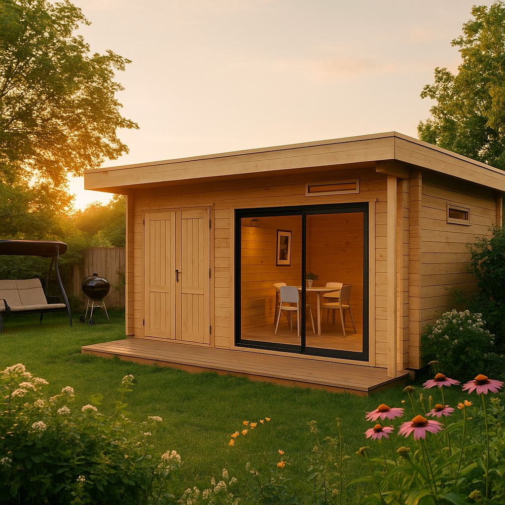 Fjordholz Gartenhaus Alu Concept Relax 44 C Fjordholz Gartenhaus Alu Concept Relax 44 C
