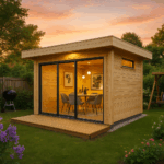 Fjordholz Gartenhaus Alu Concept Relax 44 D