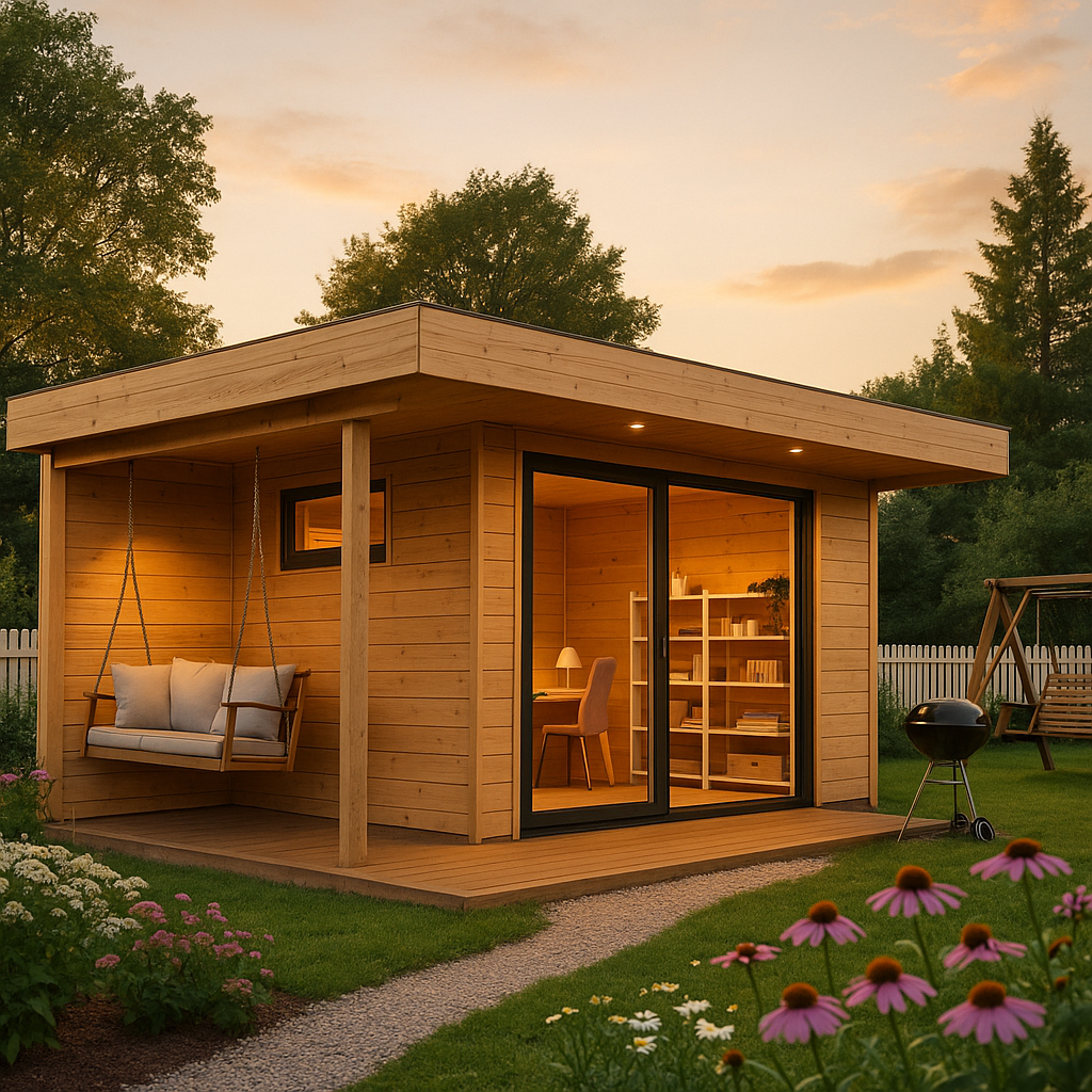 Fjordholz Gartenhaus Alu Concept Relax 70 A Fjordholz Gartenhaus Alu Concept Relax 70 A