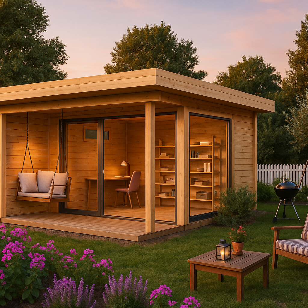 Fjordholz Gartenhaus Alu Concept Relax 70 A Fjordholz Gartenhaus Alu Concept Relax 70 A
