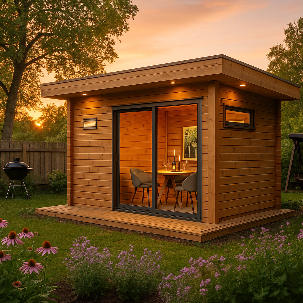 Fjordholz Gartenhaus Alu Concept Relax 70 D Fjordholz Gartenhaus Alu Concept Relax 70 D