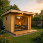 Fjordholz Gartenhaus Alu Concept Relax 70 D