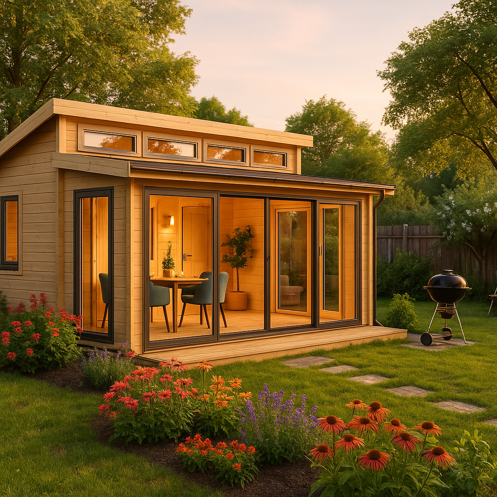 Fjordholz Gartenhaus Alu Concept Zürich 44