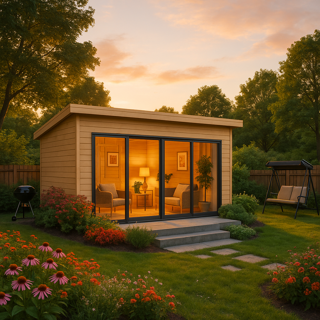 Fjordholz Gartenhaus Alu Concept Zürich 44