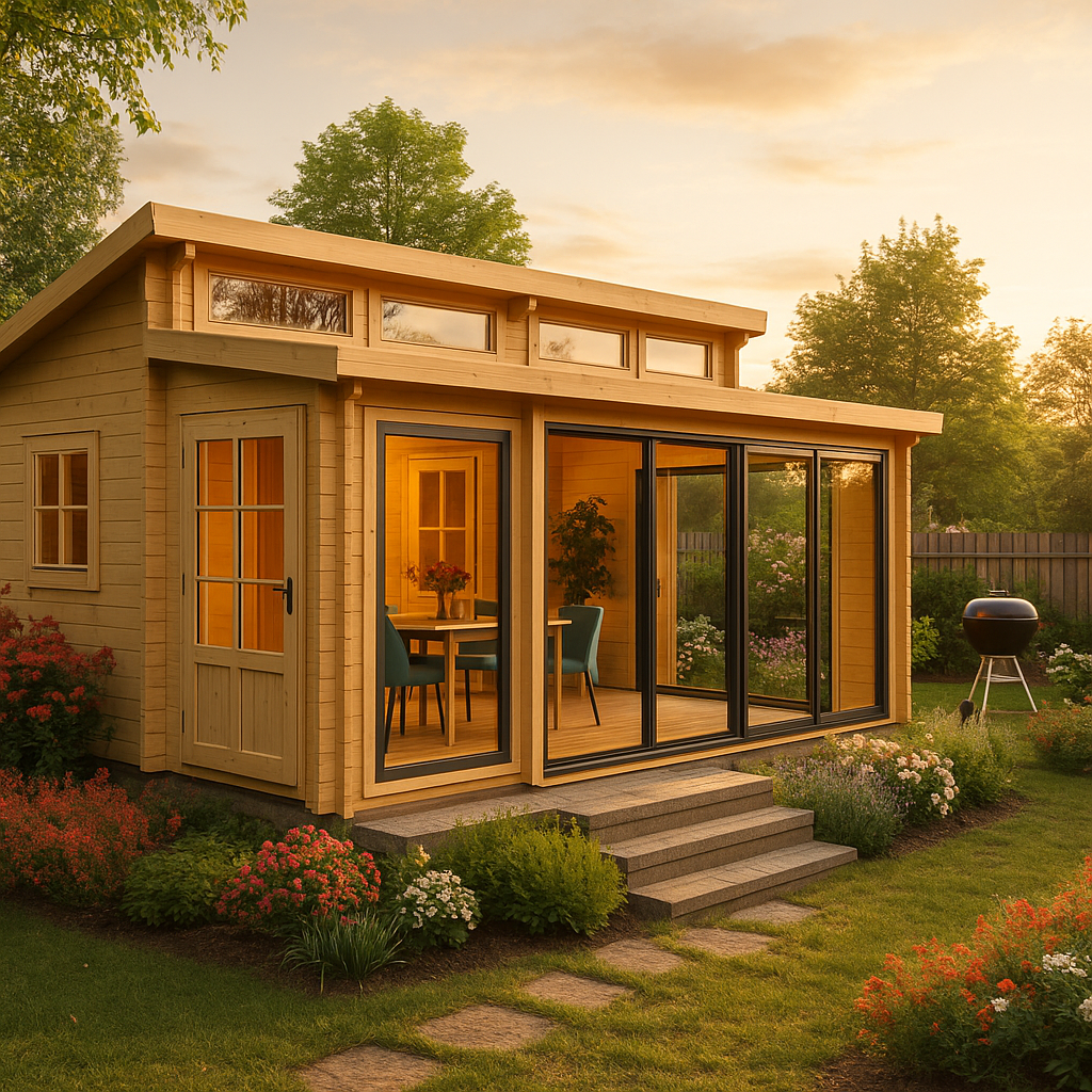 Fjordholz Gartenhaus Alu Concept Zürich 70 Fjordholz Gartenhaus Alu Concept Zürich 70