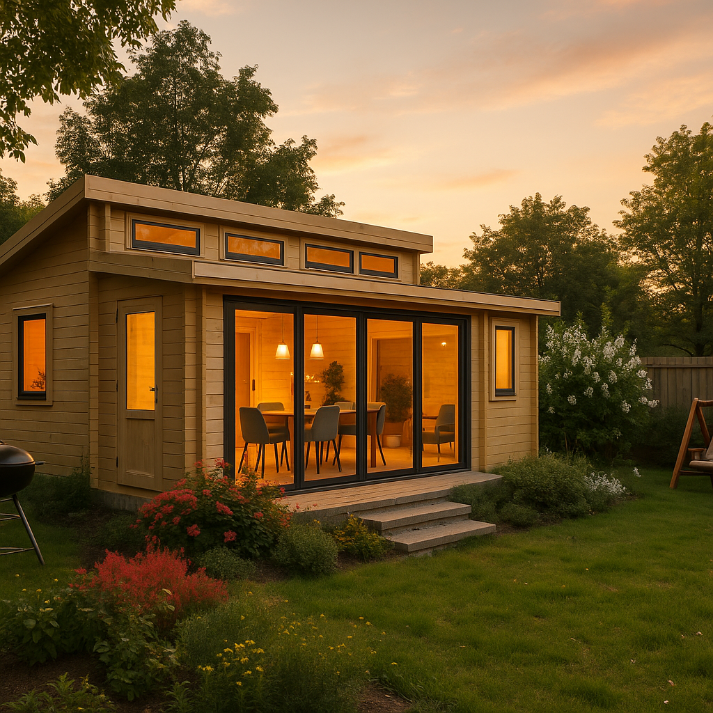 Fjordholz Gartenhaus Alu Concept Zürich 70