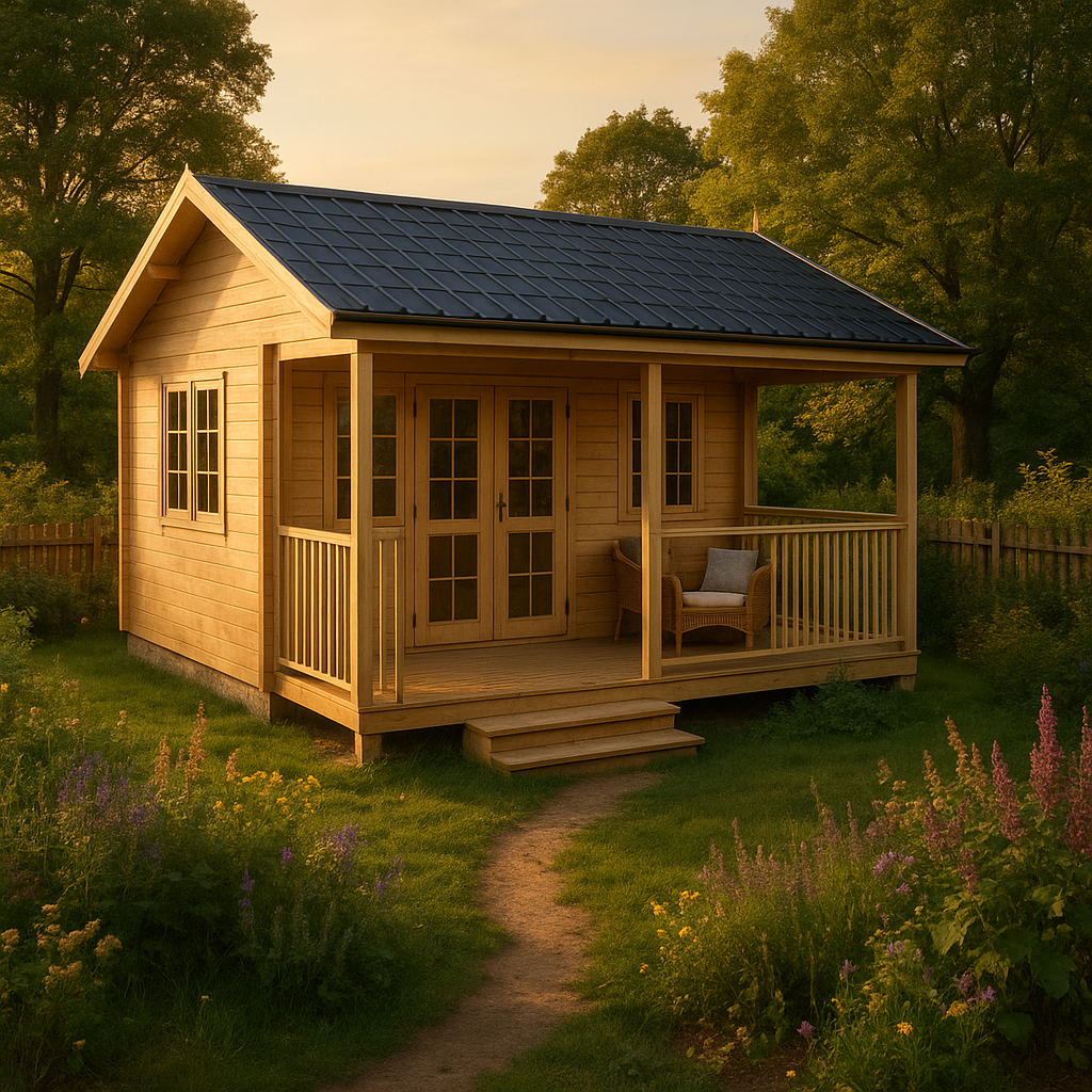 Gartenhaus Amsterdam ISO|6x5m|Rabatt:46%