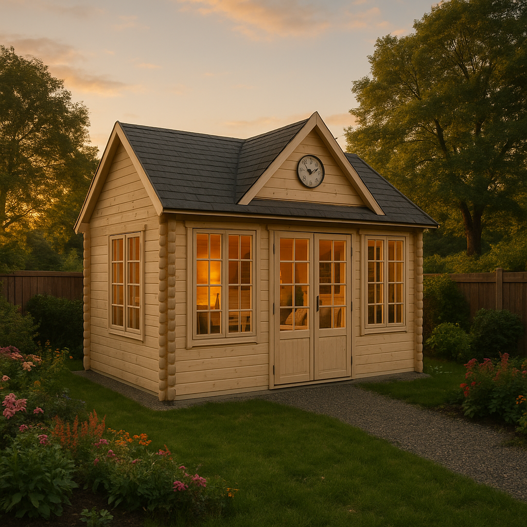 Gartenhaus CLOCKHOUSE® 70 Royal ISO Gartenhaus CLOCKHOUSE® 70 Royal ISO