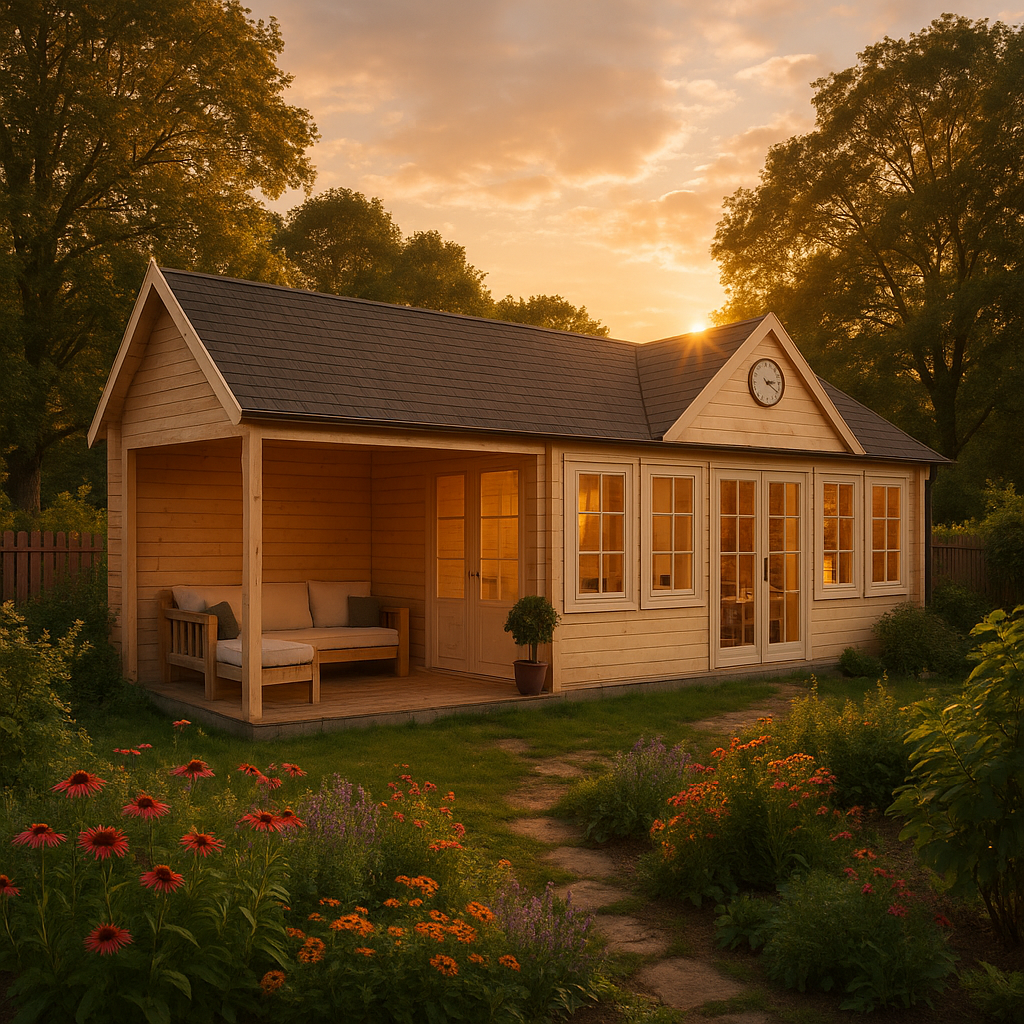 Gartenhaus CLOCKHOUSE® Big Ben 70 Gartenhaus CLOCKHOUSE® Big Ben 70