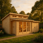 Gartenhaus Lausitz ISO mit Anbau