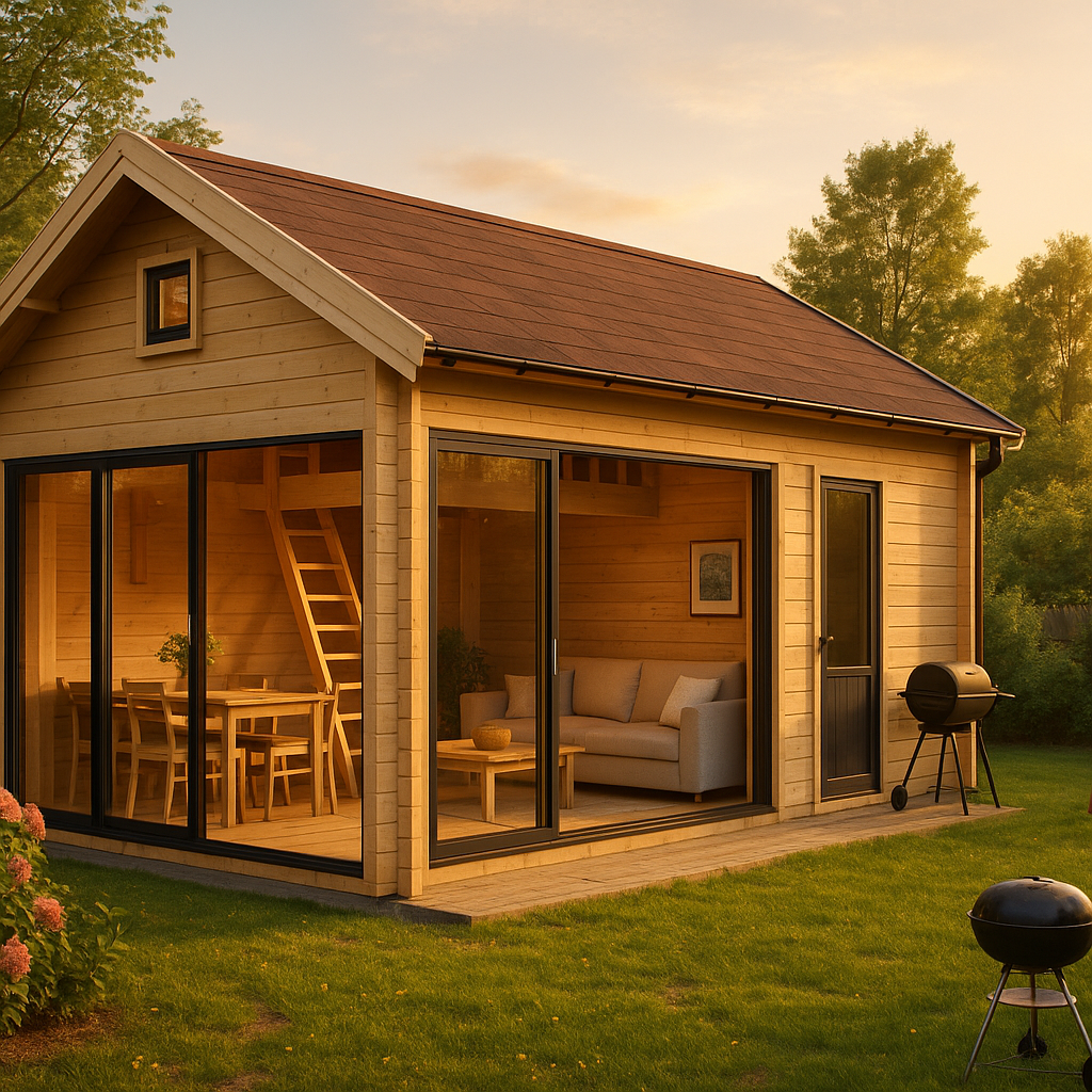 Fjordholz Gartenhaus Lounge Marek| Rabatt: 26%