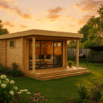 Fjordholz Gartenhaus Melany Alu 44
