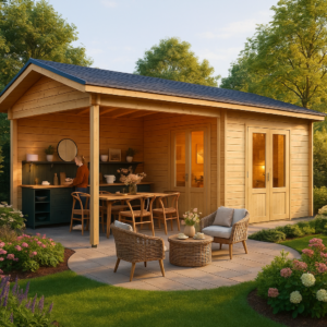 Gartenhaus mit Vordach “Sophia” 8x4m | Modernes Gartenhaus aus Holz | Gartenbüro | Gartenhaus mit Pultdach | Gartenhaus 4x8m mit Sonnendach Unkategorisiert online kaufen Gartenhaus mit Vordach “Sophia” 8x4m | Modernes Gartenhaus aus Holz | Gartenbüro | Gartenhaus mit Pultdach | Gartenhaus 4x8m mit Sonnendach Unkategorisiert online kaufen
