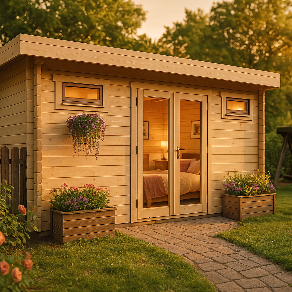 Fjordholz Gartenhaus Modell Aargau 44 Fjordholz Gartenhaus Modell Aargau 44