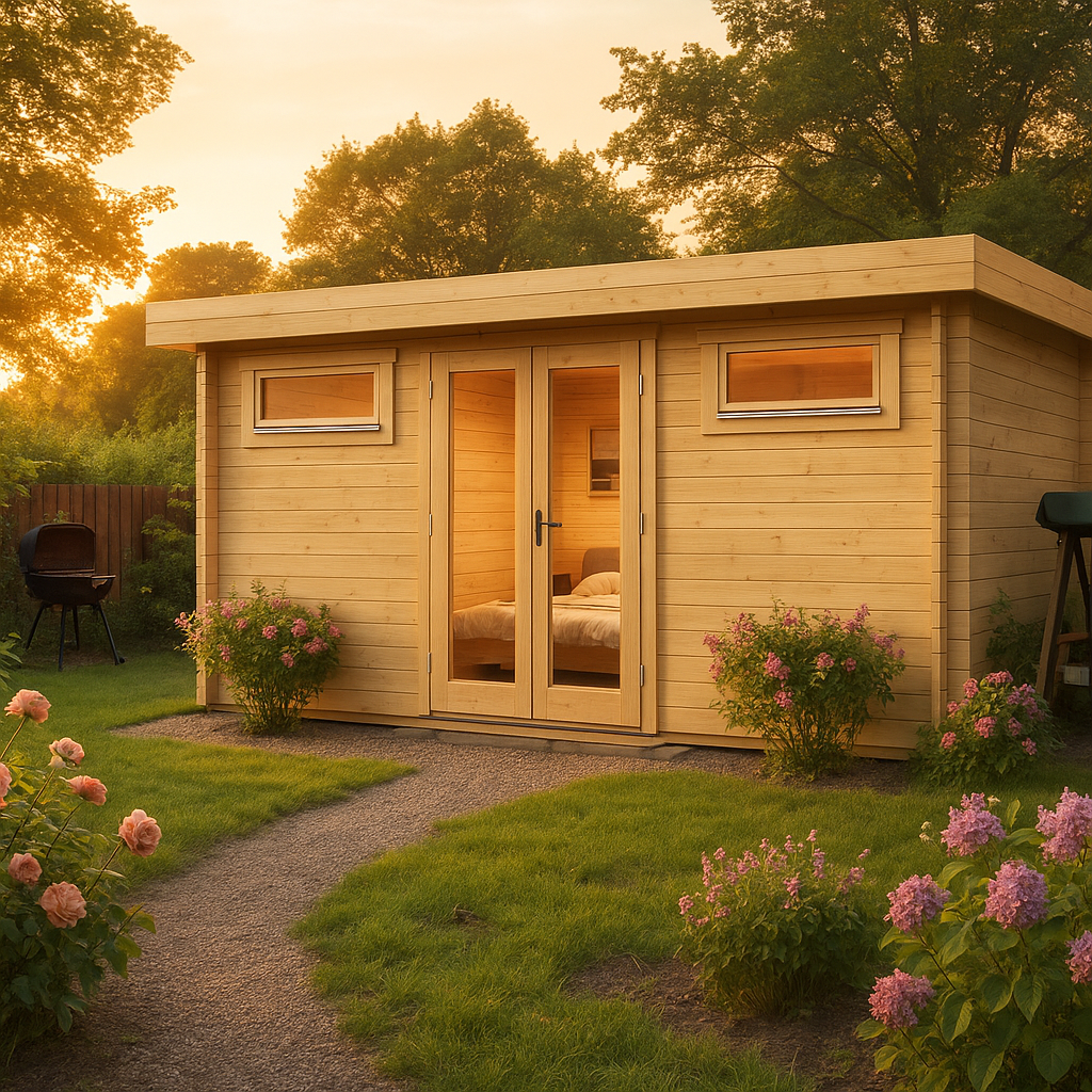 Fjordholz Gartenhaus Modell Aargau 44 Fjordholz Gartenhaus Modell Aargau 44