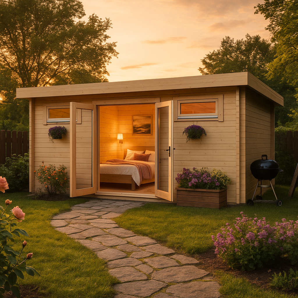 Fjordholz Gartenhaus Modell Aargau 70 Fjordholz Gartenhaus Modell Aargau 70