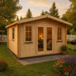 Fjordholz Gartenhaus Modell Agnes 44