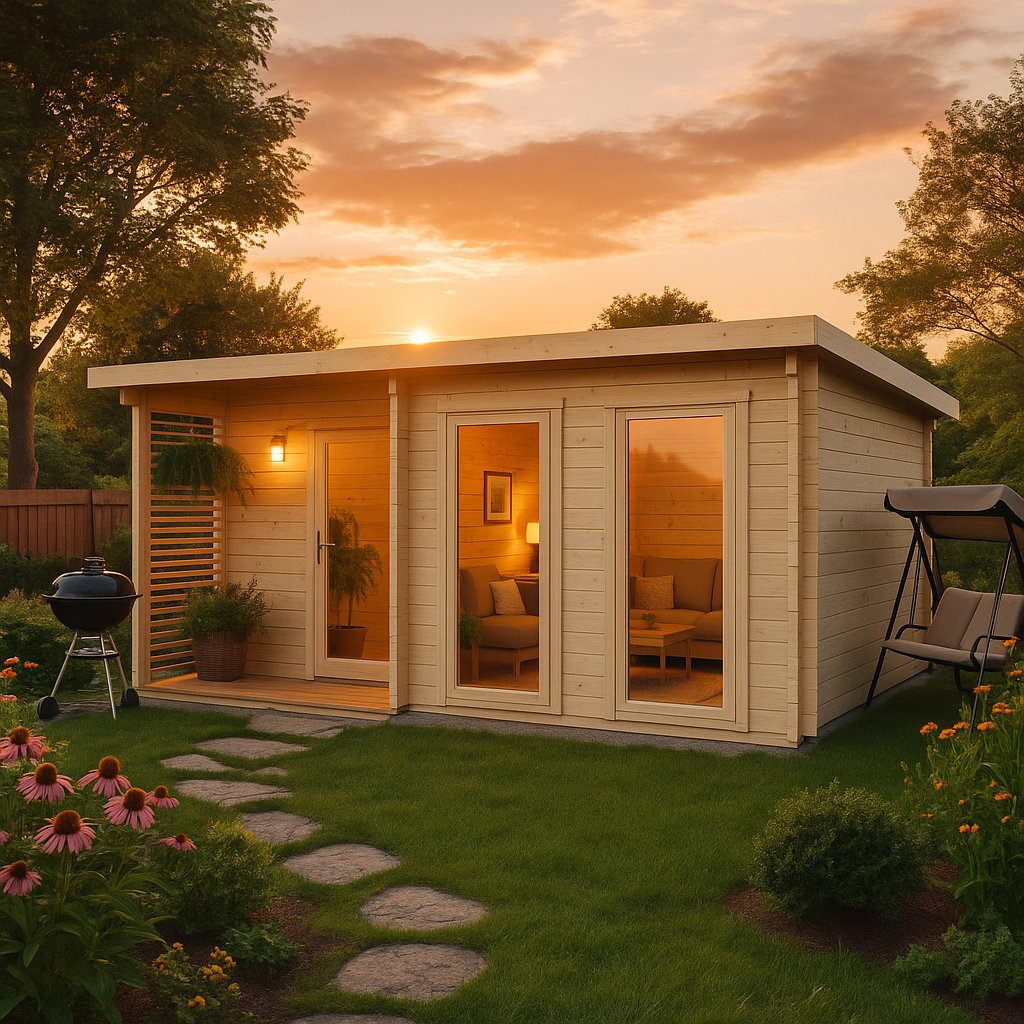 Fjordholz Gartenhaus Modell Alba 44 Fjordholz Gartenhaus Modell Alba 44