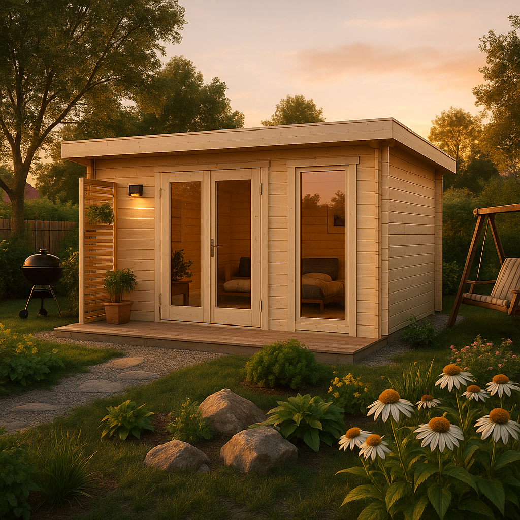 Fjordholz Gartenhaus Modell Alba 44| Rabatt: 26%