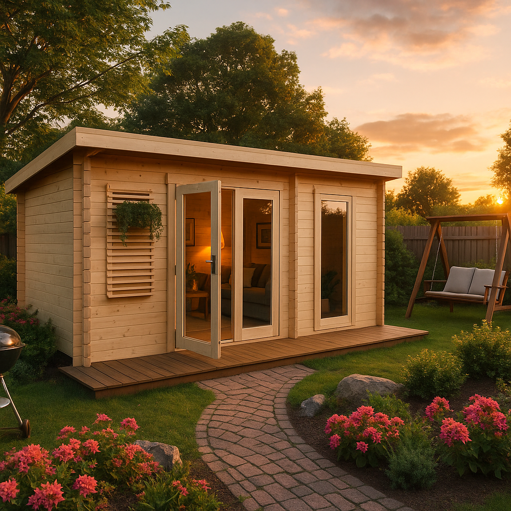 Fjordholz Gartenhaus Modell Alba 44
