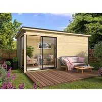 Fjordholz Gartenhaus Modell Amrum-4| Rabatt: 26%