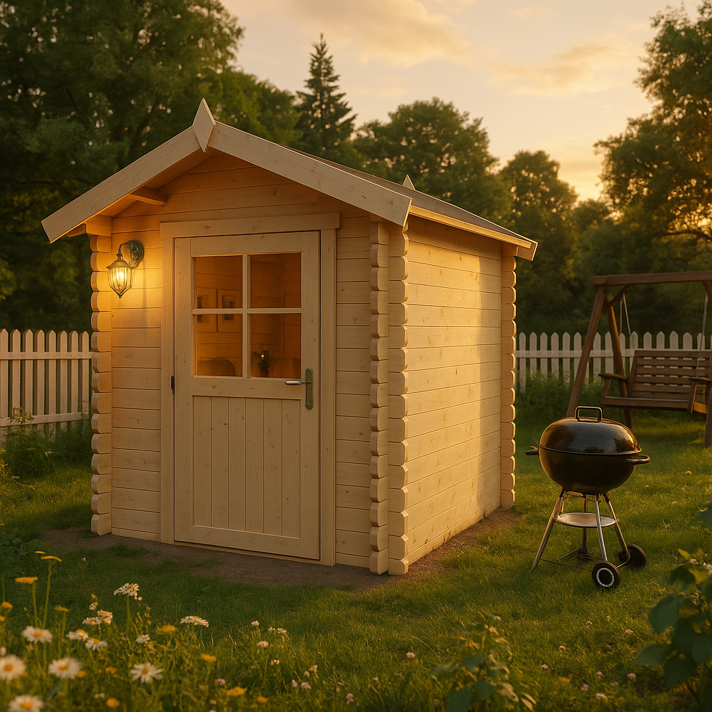 Fjordholz Gartenhaus Modell Anna 28 Fjordholz Gartenhaus Modell Anna 28