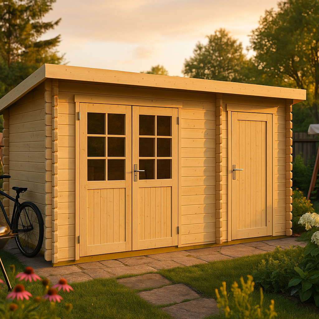 Fjordholz Gartenhaus Modell Annika 28 B| Rabatt: 26%