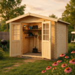 Fjordholz Gartenhaus Modell Bente 28 A