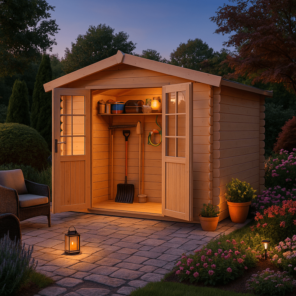 Fjordholz Gartenhaus Modell Bente 28 A| Rabatt: 26%|6x4m