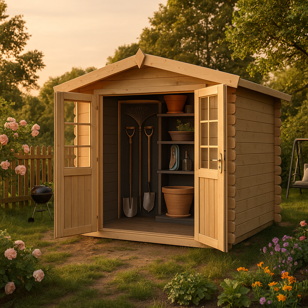Fjordholz Gartenhaus Modell Bente 28 B Fjordholz Gartenhaus Modell Bente 28 B
