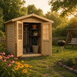 Fjordholz Gartenhaus Modell Bente 28 B