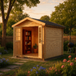 Fjordholz Gartenhaus Modell Bente 28 C