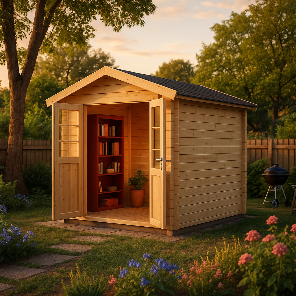 Fjordholz Gartenhaus Modell Bente 28 C| Rabatt: 26%