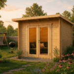 Fjordholz Gartenhaus Modell Berlin 70 A Modern