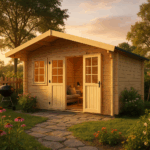 Fjordholz Gartenhaus Modell Berlin 70 B Classic