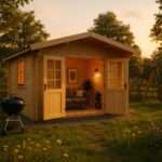 Fjordholz Gartenhaus Modell Berlin 70 C Classic| Rabatt: 26%|6x4m