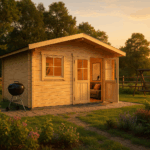Fjordholz Gartenhaus Modell Berlin 70 D Classic