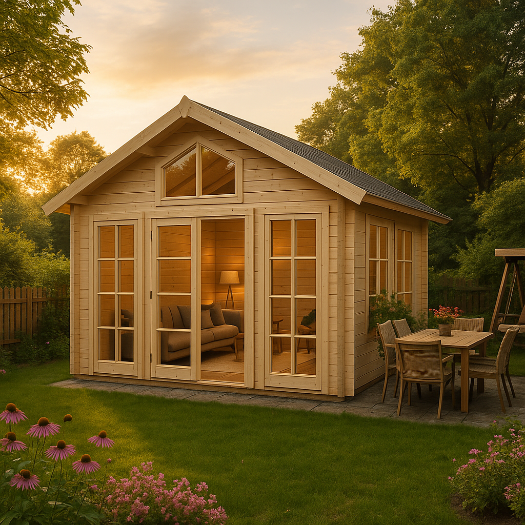 Fjordholz Gartenhaus Modell Bern 44 Fjordholz Gartenhaus Modell Bern 44